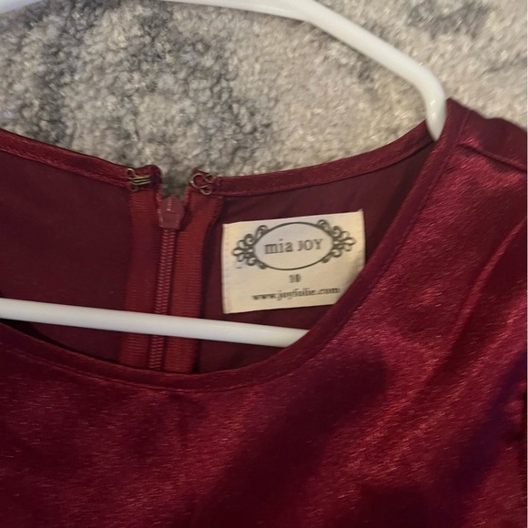 SOLD Joyfolie Lorelei Dress (Burgandy) - Picture 8 of 11